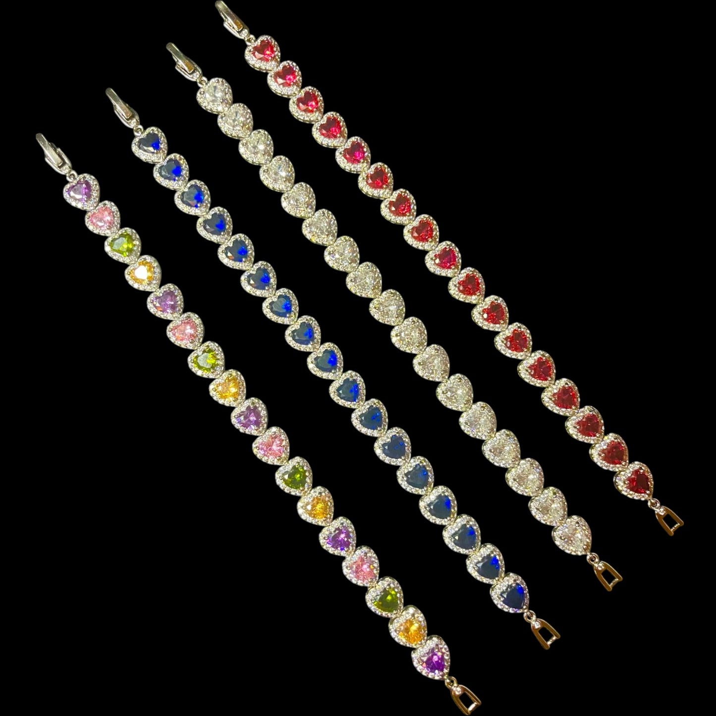 HEART-CHARM BRACELETS